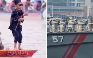 Singapore Navy Joins Viral Wave, Recreates Dance of Indonesian 'Aura Farming' Sensation