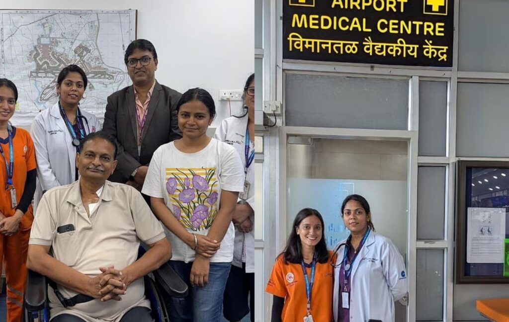 Mumbai Airport Medics Save 57-Year-Old Passenger After Cardiac Arrest