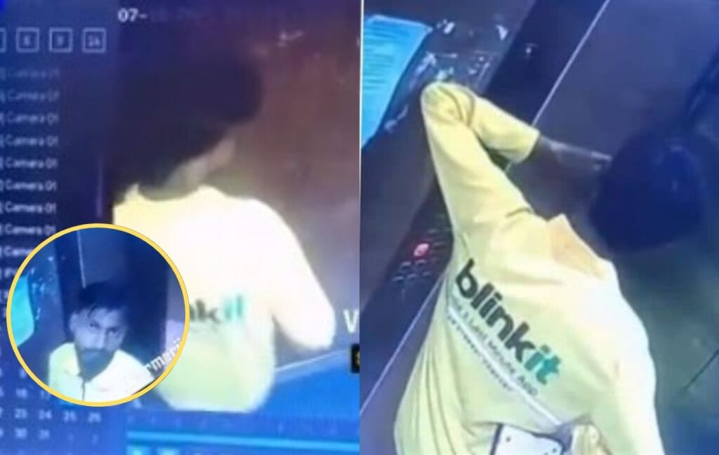 Caught on Cam:Â Blinkit Delivery Agent Booked for Urinating in Elevator of Mumbai Residential Building