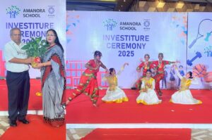 Pune: Amanora School Celebrates Student Leadership And Academic Achievements At Investiture and Felicitation Ceremony