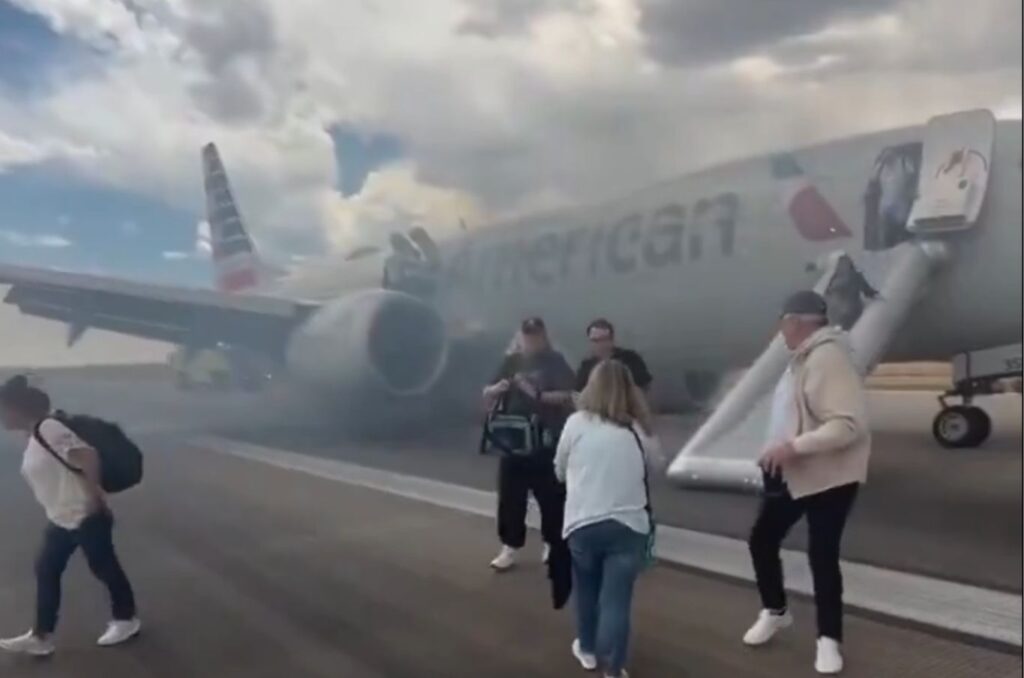 Fire Erupts on Runway Before Takeoff: American Airlines Flight Aborts Departure in Denver, All 173 Evacuated Safely