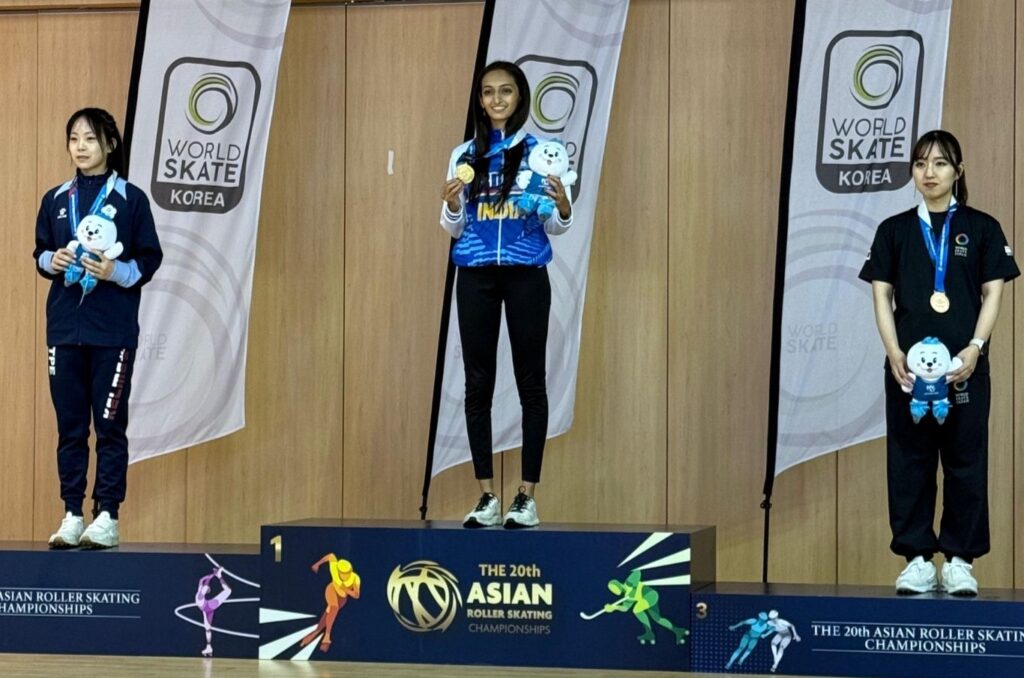 Pune Pride: Shreyasi Joshi Bags Double Gold at Asian Roller Skating Championships