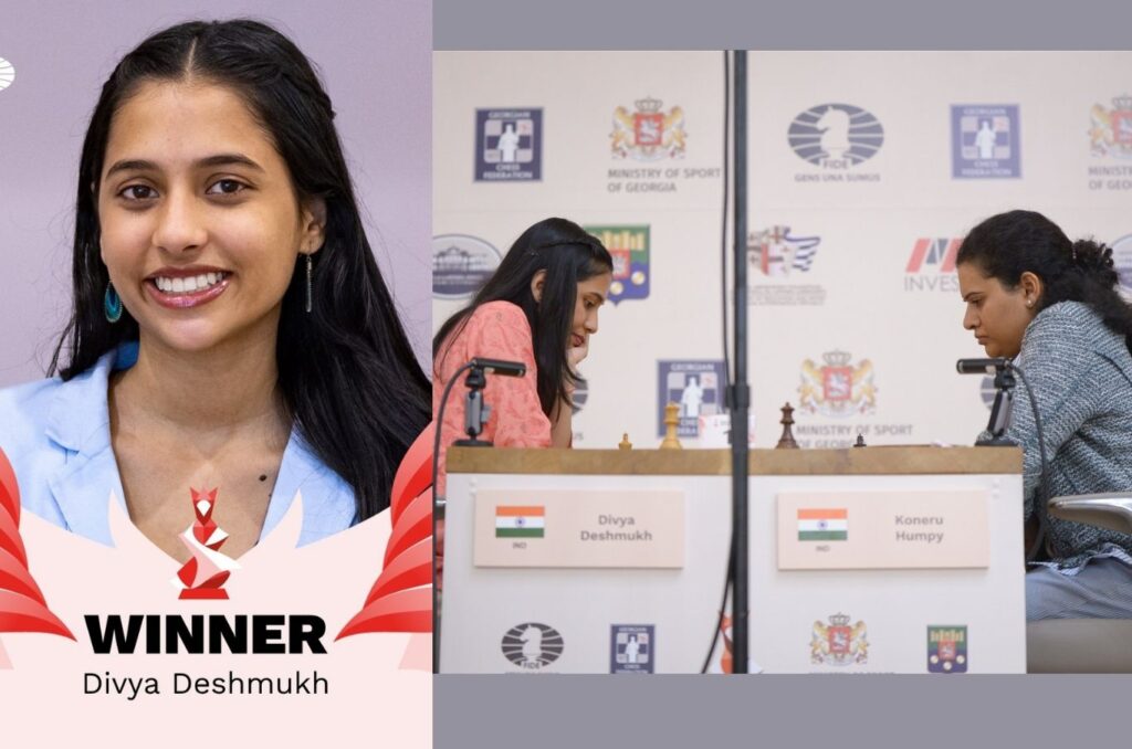 Divya Deshmukh Crowned FIDE Women’s World Cup Champion