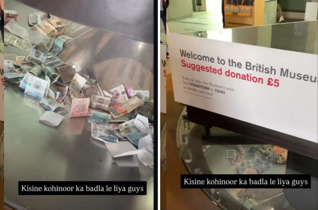 ‘Kohinoor Ka Badla’: Indian Tourists Leaves ₹10 in Donation Box at British Museum
