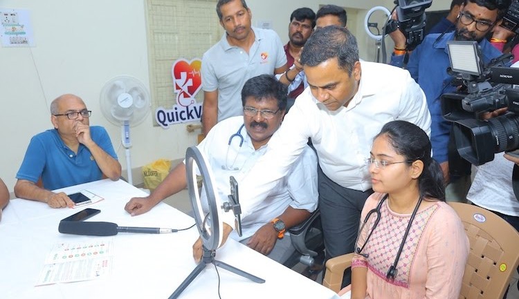 India’s First AI-Driven Needle-Free Blood Test Debuts at Niloufer Hospital
