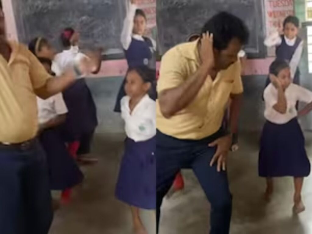Viral Clip of Teacher Training Children for Independence Day Melts Hearts