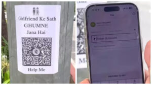 ‘Girlfriend ke sath ghumne jana hai, help me’: Jaipur Man’s QR Code Posters Asking for Date Funds Go Viral