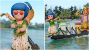 Amul Girl Showcases Aura Farming in Onam Special Ad, Wins Hearts Online as the ‘Trendsetter’