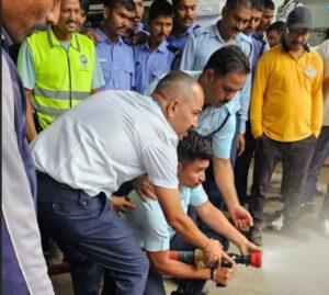 PCMC equips new firefighters with training on Advanced Firefighting Tools