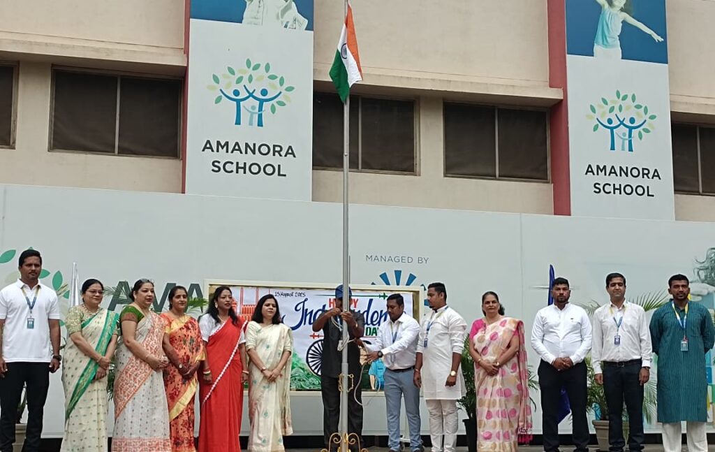 Pune: Amanora School Marks 79th Independence Day with Patriotic Zeal and Cultural Splendour