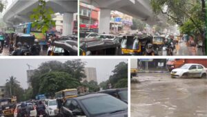 Relentless Rainfall Brings Pune Traffic to a Standstill, Commuters Face Hours-Long Delays