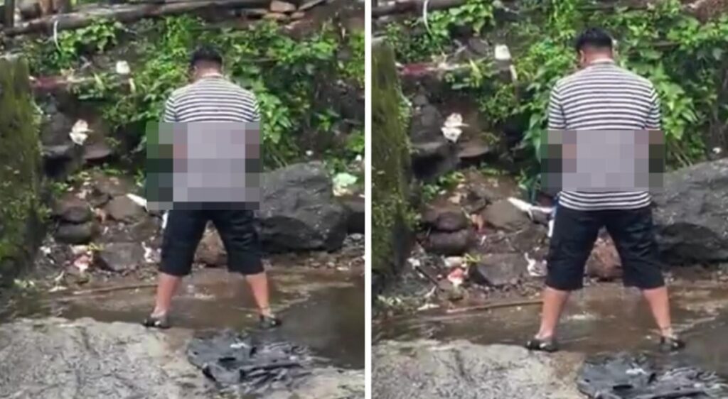 ‘Zero Civic Sense’: Shocking Video Shows Man Urinating in Stream at Bhushi Dam While Another Swims Nearby; Internet Outraged