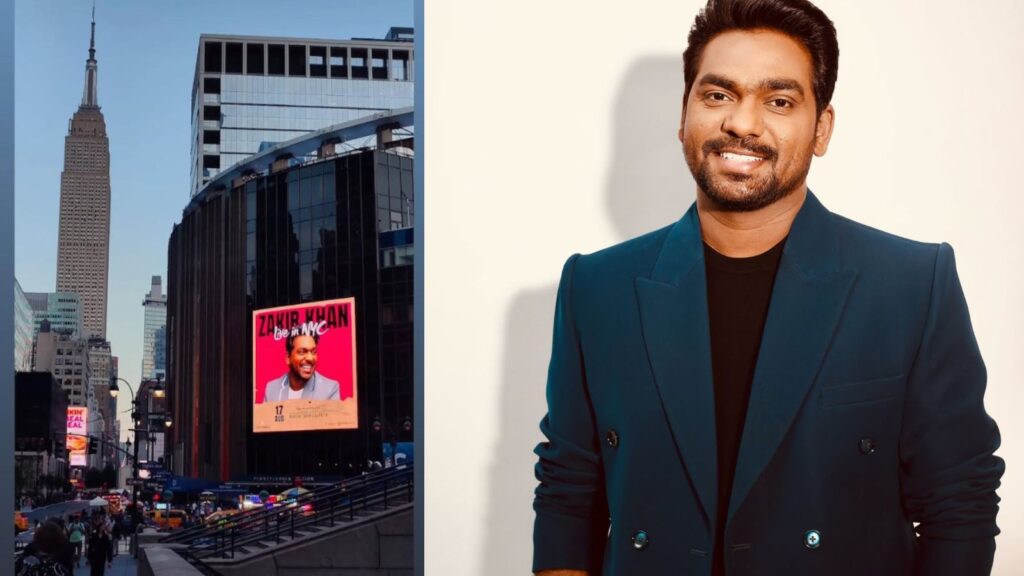 Zakir Khan Becomes First Indian To Perform Hindi Comedy At Madison Square Garden