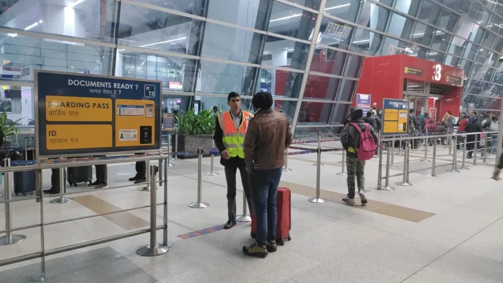 Passenger Caught at Delhi International Airport After Failing to Answer Questions on Maharashtra