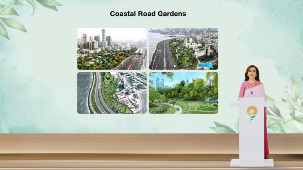 Mumbai’s New Green Lung: Reliance to Develop 130-Acre Coastal Road Gardens | Watch the Video