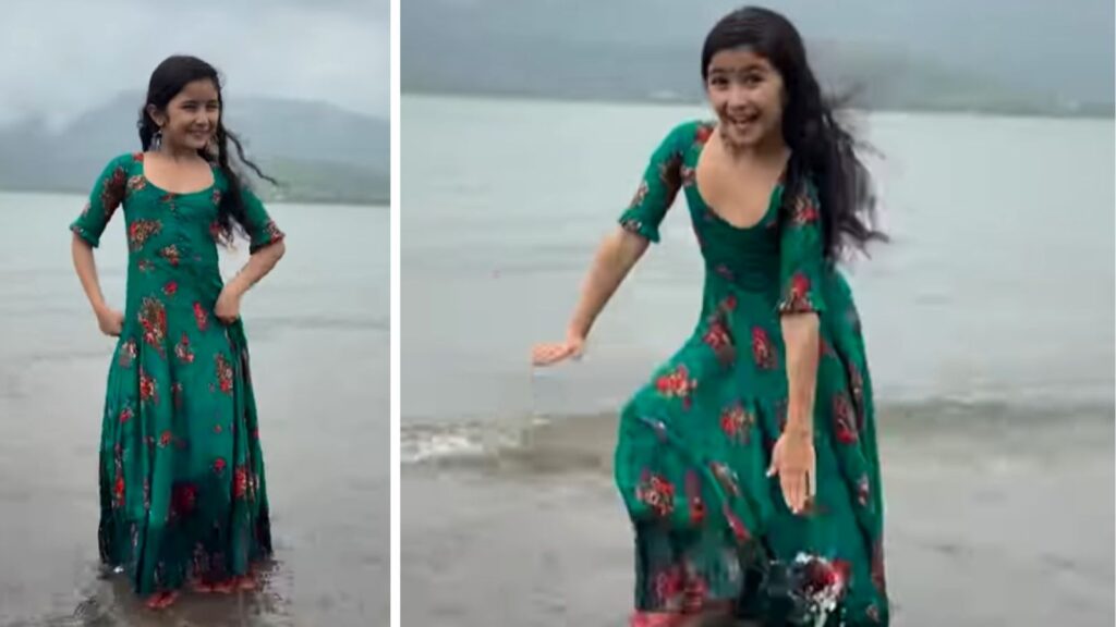 Viral Video: Little Girl’s Riverside Dance to ‘Maine Payal Hai Chhankai’ Wins Hearts Online