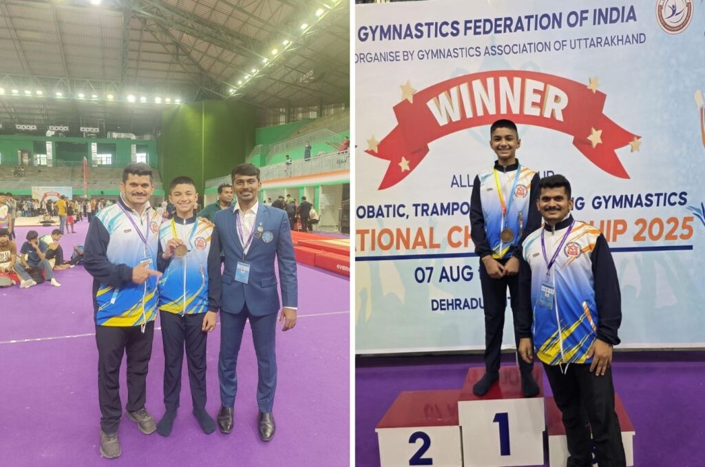 Pune: Hinjawadi Resident Nakul Karekar Wins Gold At National Gymnastics Trampoline Championship