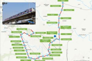 Pune Metro’s Longest Route Planned: 41 km Link from Bhakti Shakti to Chakan via Wakad