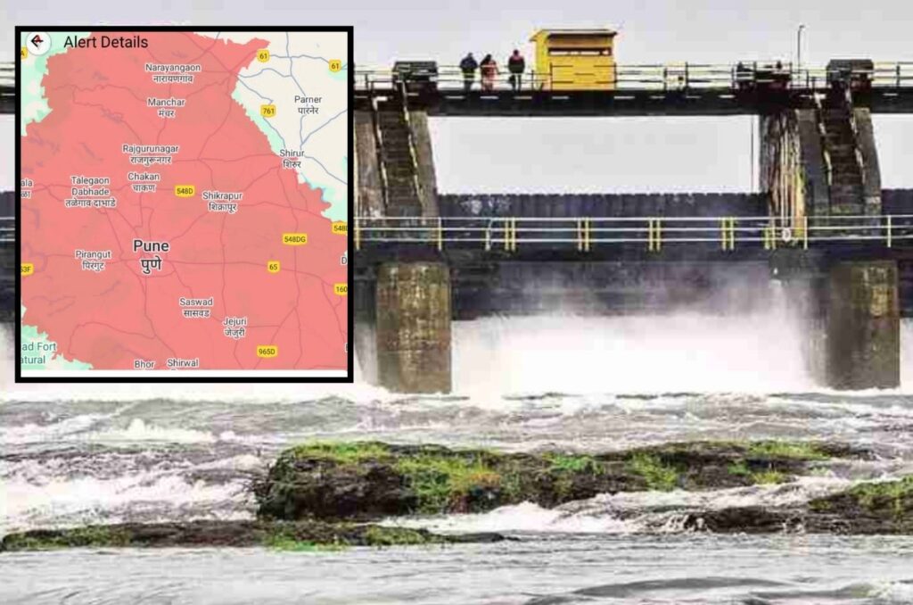 Pune Weather Update: Orange Alert Issued, Khadakwasla and Varasgaon Dams Increase Water Discharge Amid Heavy Rainfall