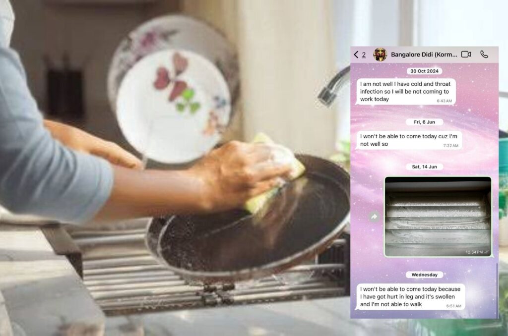 Woman Shares Househelp’s ‘Professional’ Sick Leave Text, Sparks Viral Buzz on LinkedIn