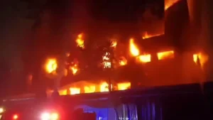 Massive Fire Erupts at Dyeing Factory in Bhiwandi, Maharashtra; No Casualties Reported