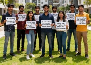 Pune: Citizens Launch Digital Campaign Against Traffic Chaos And Potholes In Hinjawadi, Seek Support From IT Professionals 