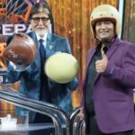 Amitabh Bachchan Honours 'Helmet Man of India' Raghvendra Kumar on KBC 17
