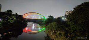 Butterfly Bridge In PCMC Dazzles With LED Lights, Draws Tourists In Large Numbers  