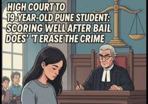 High Court to 19-year-old Pune student: Scoring well after bail doesn’t erase the crime