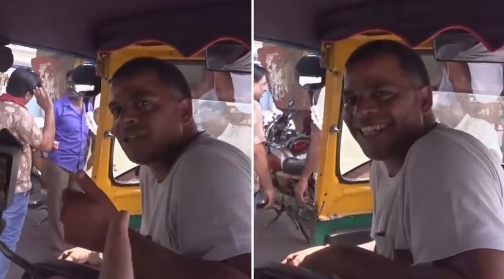 Not All Rickshaw Drivers Are the Same: This One Switched to French When a Foreign Tourist Spoke English!