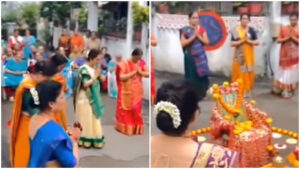 Viral Video of Traditional Garba Without Instruments Captures Hearts Online