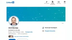 Noida Man’s LinkedIn Title “Assistant to My Wife” Becomes Viral Hit — And Everyone’s Loving It