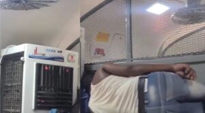 Passenger Brings Personal Cooler On Train, Video Goes Viral