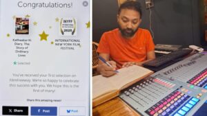 Pune GST Joint Commission Anwesh's film Kathakar Ki Diary Makes A Stunning Entry In International New York Film Festival