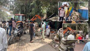 Pune: PMC Demolishes 19,495 Sq Ft of Unauthorized Structures On Baner Main Road