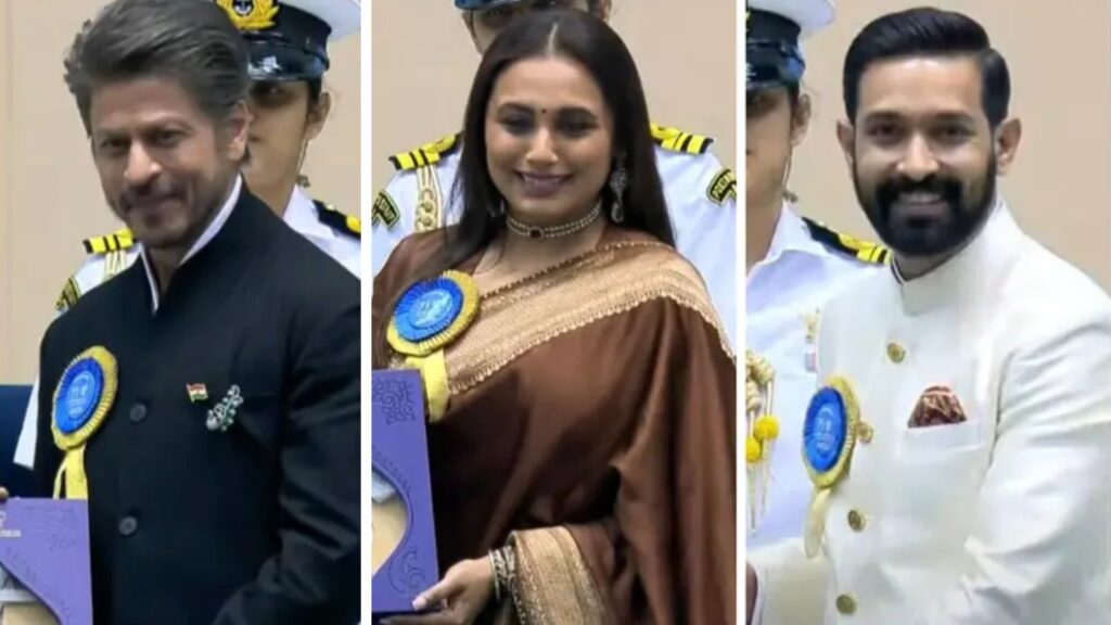 Shah Rukh Khan, Rani Mukerji and Vikrant Massey Win Top Honours at 71st National Film Awards