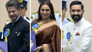 Shah Rukh Khan, Rani Mukerji and Vikrant Massey Win Top Honours at 71st National Film Awards