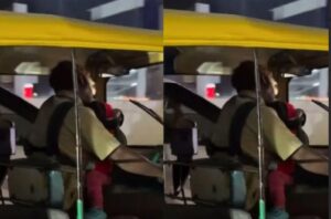 Touching Video of Bengaluru Auto Driver Holding His Baby While Driving Auto Takes Internet by Storm