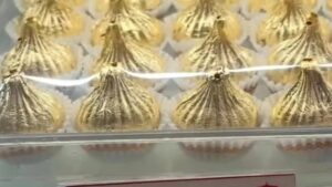 Viral Golden Modak Priced at ₹20,000/kg Steals Ganesh Chaturthi Spotlight