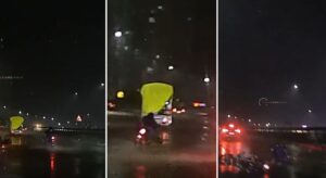 “Just Inches From Death”: Terrifying Pothole Crash in Navi Mumbai Caught on Camera