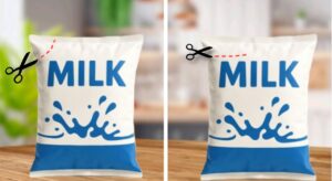 VIDEO: How Do You Cut Your Milk Packet at Home? Don’t Make This Simple Mistake—Here’s the Right Way to Do It