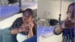 Woman Smokes in AC Train Coach, Arguments With Passengers Caught on Camera