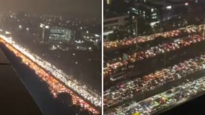 Rain Fury Brings Gurugram To A Halt: 20 km Highway Jam Sparks Public Outrage