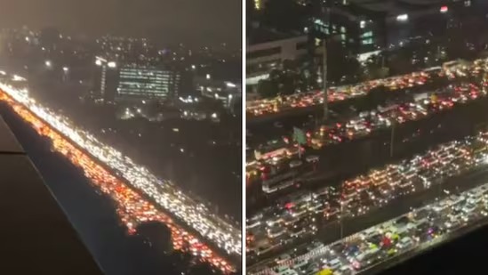 Rain Fury Brings Gurugram To A Halt: 20 km Highway Jam Sparks Public Outrage