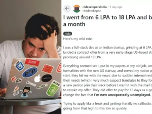 Viral Post: Techie Earning ₹11 LPA Questions Pay After New Hire Joins at ₹18 LPA, Sparks Debate