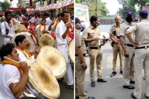 Pune Police Cap Dhol-Tasha Pathaks At Two Per Mandal For Ganesh Immersion Procession