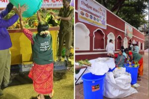 Pune: 400 SWaCH Waste Pickers Collect 114 Tons Of Nirmalya Through "Nirmalya to Nisarg" Initiative During Ganpati Festival