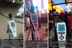 Pune Ganesh Visarjan 2025: Noise Monitoring By MPCB Reveals Mixed Trends