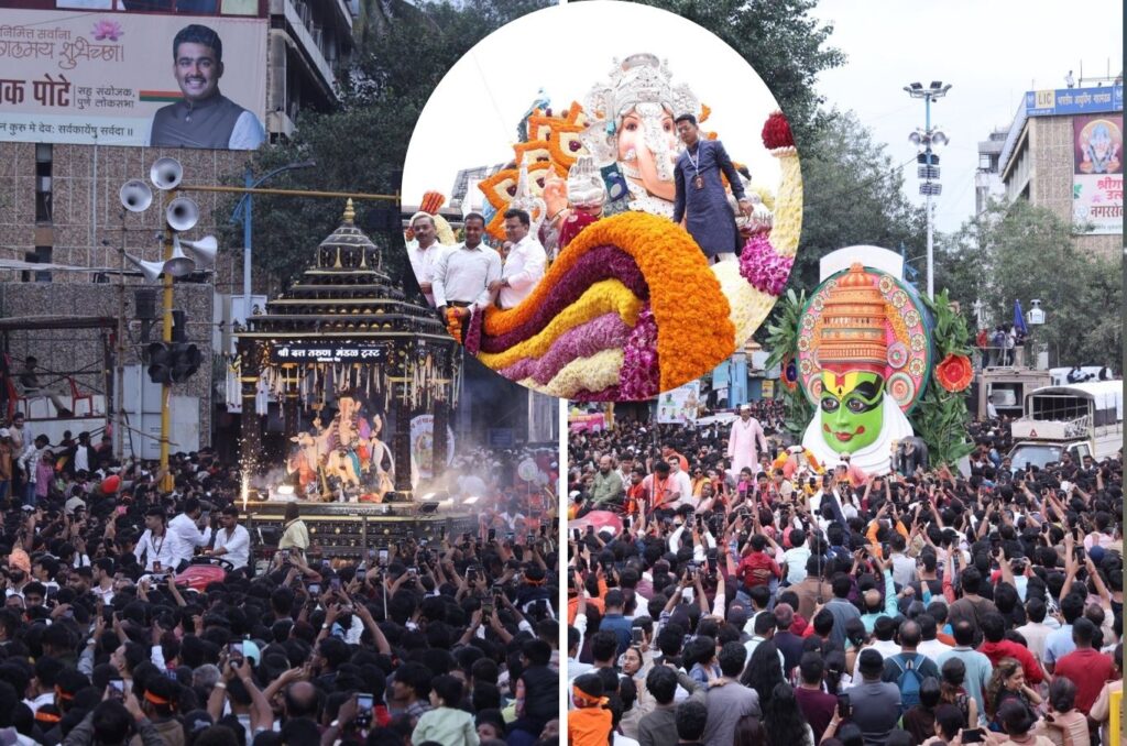 Pune: Despite Early Start, Ganesh Visarjan Concludes After 34 Hours 