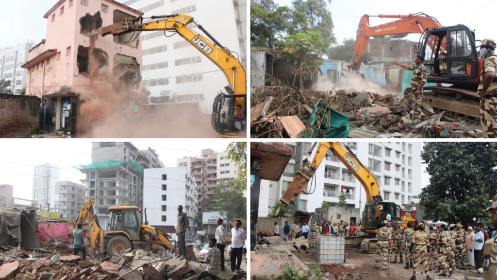 Pune: 38,750 Sq Ft Encroachments Including 43 Huts Blocking 18-Meter Wide Road In Wakad-Tathawade Demolished